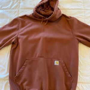 Carhartt Men's Rust Hoodie Sweater
